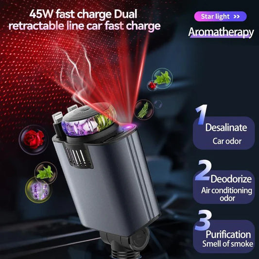 5-in-1 Starlight Car Charger