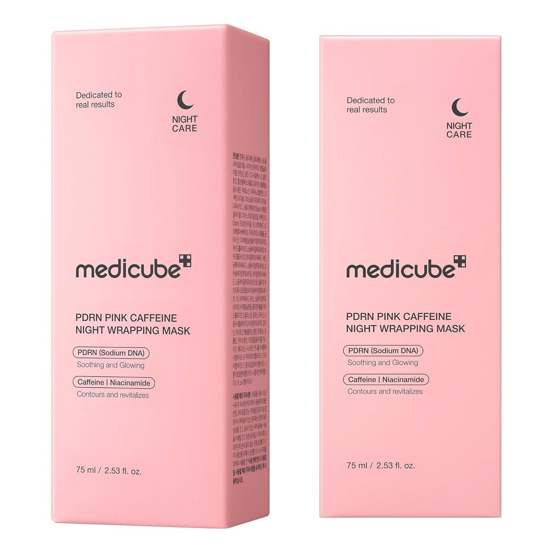Medicube Wrapping Mask PDRN Caffeine Overnight Peel Off Facial Mask